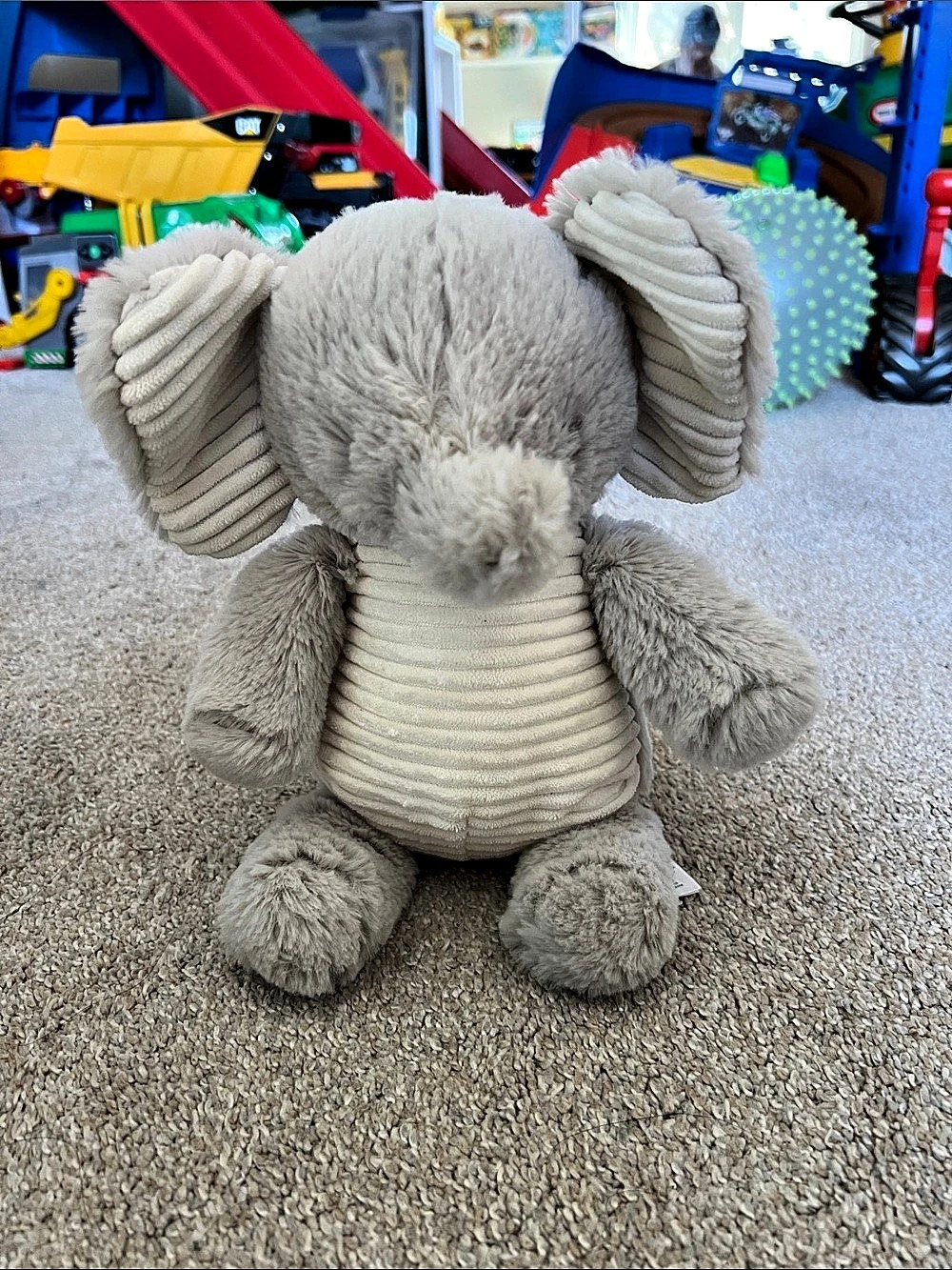Carter's one you Gray Elephant Plush Toy